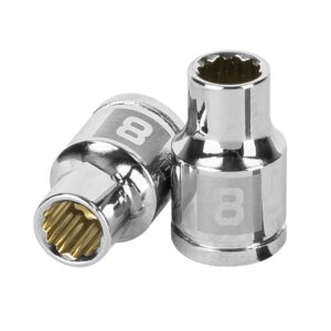 DADO ACOPLE HEX. 3/8 X 8 MM LARGGO