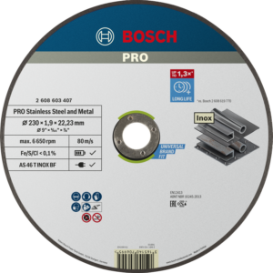 DISCO CORTE 9 A/C BOSCH - imagen de referencia Bosch